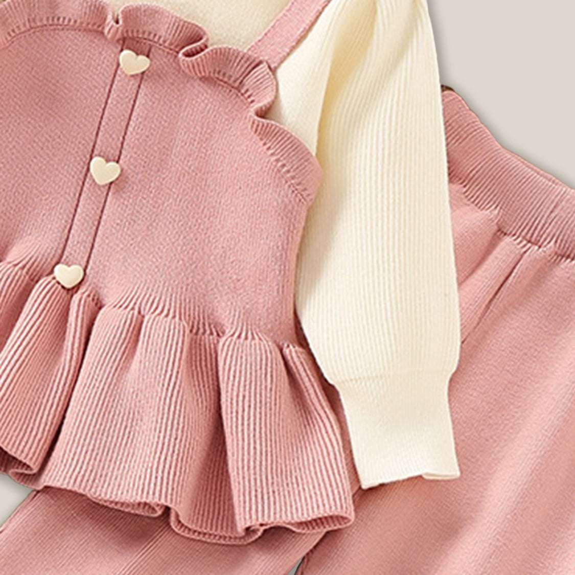 GIRL'S SWEATER TROUSER SET